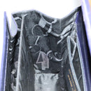 Salvatore Ferragamo Gancini Hand Bag Leather 2way Purple Gold Auth 111198-19