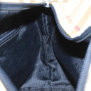 BURBERRY Nova Check Hand Bag PVC Beige Auth 111203-18