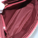 BURBERRY Nova Check Tote Bag Canvas Leather Beige Red gold Auth 111204-12