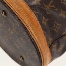 LOUIS VUITTON Monogram Bucket GM Shoulder Bag M42236 LV Auth 111218-16