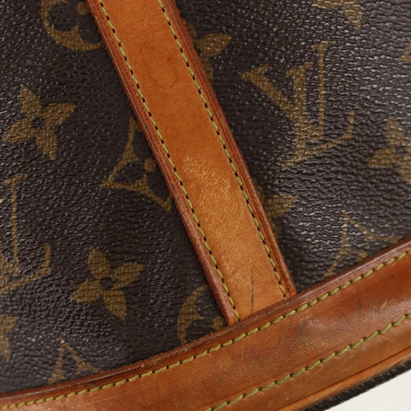 LOUIS VUITTON Monogram Bucket GM Shoulder Bag M42236 LV Auth 111218