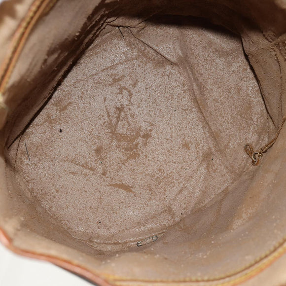 LOUIS VUITTON Monogram Bucket GM Shoulder Bag M42236 LV Auth 111218