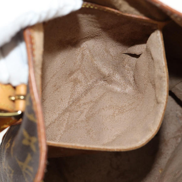 LOUIS VUITTON Monogram Bucket GM Shoulder Bag M42236 LV Auth 111218