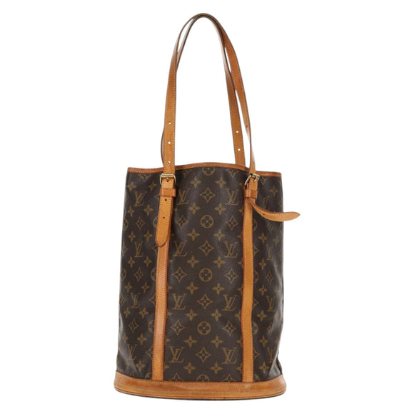 LOUIS VUITTON Monogram Bucket GM Shoulder Bag M42236 LV Auth 111218