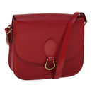 LOUIS VUITTON Epi Saint Cloud GM Shoulder Bag Red M52197 LV Auth 111225-1