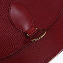 LOUIS VUITTON Epi Saint Cloud GM Shoulder Bag Red M52197 LV Auth 111225-18