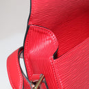 LOUIS VUITTON Epi Saint Cloud GM Shoulder Bag Red M52197 LV Auth 111225-20
