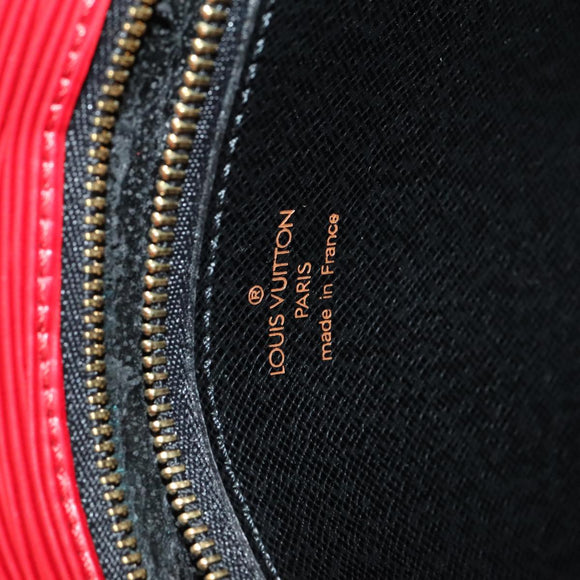 LOUIS VUITTON Epi Saint Cloud GM Shoulder Bag Red M52197 LV Auth 111225
