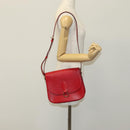 LOUIS VUITTON Epi Saint Cloud GM Shoulder Bag Red M52197 LV Auth 111225-24