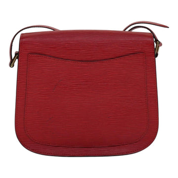 LOUIS VUITTON Epi Saint Cloud GM Shoulder Bag Red M52197 LV Auth 111225 - 0
