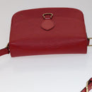 LOUIS VUITTON Epi Saint Cloud GM Shoulder Bag Red M52197 LV Auth 111225-6