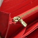 LOUIS VUITTON Damier Ebene Zippy Wallet 2015 Christmas Only N61240 Auth 111236-17