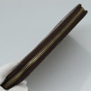 LOUIS VUITTON Damier Ebene Zippy Wallet 2015 Christmas Only N61240 Auth 111236-5