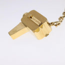 LOUIS VUITTON Porte Cles Cannes Key Holder metal Gold M65383 LV Auth 111243-5