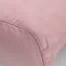 PRADA Pouch Nylon Pink Pink Auth 111259-15
