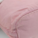 PRADA Pouch Nylon Pink Pink Auth 111259-16