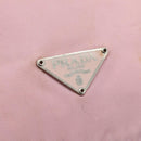 PRADA Pouch Nylon Pink Pink Auth 111259-8