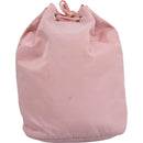 PRADA Pouch Nylon Pink Pink Auth 111259-2