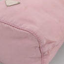 PRADA Pouch Nylon Pink Pink Auth 111259-14