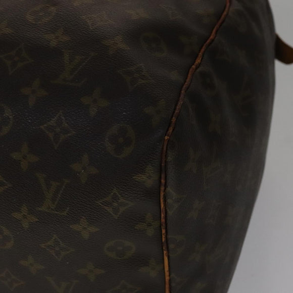 LOUIS VUITTON Monogram Keepall 60 Boston Bag M41422 LV Auth 111294