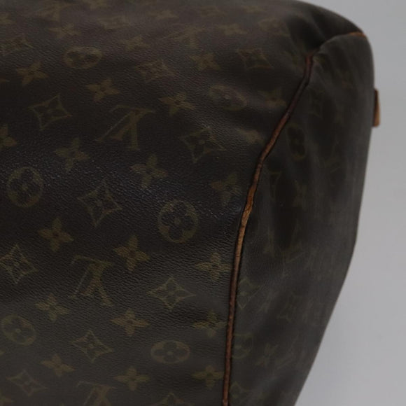 LOUIS VUITTON Monogram Keepall 60 Boston Bag M41422 LV Auth 111294
