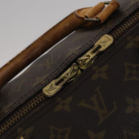 LOUIS VUITTON Monogram Keepall 60 Boston Bag M41422 LV Auth 111294