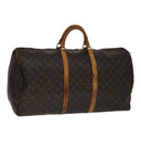 LOUIS VUITTON Monogram Keepall 60 Boston Bag M41422 LV Auth 111294-1