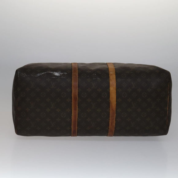 LOUIS VUITTON Monogram Keepall 60 Boston Bag M41422 LV Auth 111294