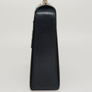 CELINE Hand Bag Leather Navy Red yellow Auth 111305-3