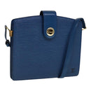 LOUIS VUITTON Epi Capuchin Shoulder Bag Blue M52345 LV Auth 111338-1