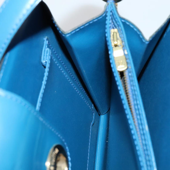 LOUIS VUITTON Epi Capuchin Shoulder Bag Blue M52345 LV Auth 111338