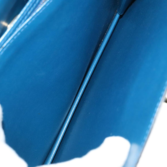 LOUIS VUITTON Epi Capuchin Shoulder Bag Blue M52345 LV Auth 111338