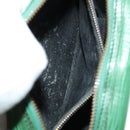 LOUIS VUITTON Epi Jeune Fille MM Shoulder Bag Green M52154 LV Auth 111341-22