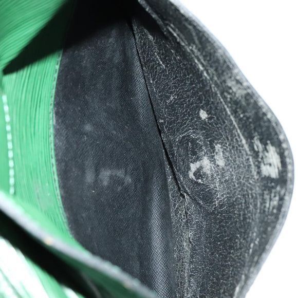 LOUIS VUITTON Epi Jeune Fille MM Shoulder Bag Green M52154 LV Auth 111341