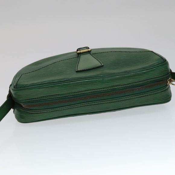 LOUIS VUITTON Epi Jeune Fille MM Shoulder Bag Green M52154 LV Auth 111341