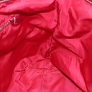 PRADA Tote Bag Nylon Pink Silver Auth 111353-16