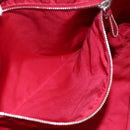PRADA Tote Bag Nylon Pink Silver Auth 111353-18