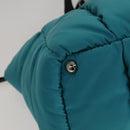 PRADA Hand Bag Nylon 2way Turquoise Blue Auth 111354V-14