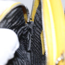 PRADA Shoulder Bag Nylon Yellow Auth 111355-19