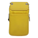 PRADA Shoulder Bag Nylon Yellow Auth 111355-3