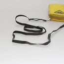 PRADA Shoulder Bag Nylon Yellow Auth 111355-7