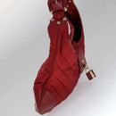 BURBERRY Shoulder Bag Nylon Red Auth 111357-5