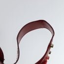 BURBERRY Shoulder Bag Nylon Red Auth 111357-8