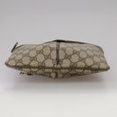 GUCCI GG Supreme Web Sherry Line Shoulder Bag PVC Beige 904 02 047 Auth 111359-5