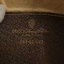 GUCCI GG Supreme Web Sherry Line Shoulder Bag PVC Beige 904 02 047 Auth 111359-12