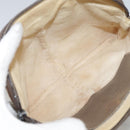 GUCCI GG Supreme Web Sherry Line Shoulder Bag PVC Beige 904 02 047 Auth 111359-11