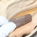 GUCCI GG Supreme Web Sherry Line Shoulder Bag PVC Beige 56 02 088 Auth 111361-23