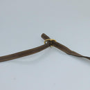 GUCCI GG Supreme Web Sherry Line Shoulder Bag PVC Beige 56 02 088 Auth 111361-8