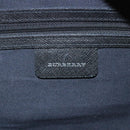 BURBERRY Nova Check Shoulder Bag Canvas Leather Beige Auth 111365V-17