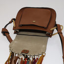 Chloe Shoulder Bag Leather Brown Auth 111369AM-9
